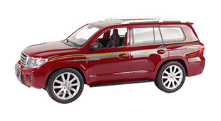 1:12 4-channel Toyota Land Cruiser RC model car with light and a common controller