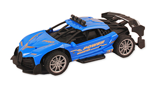 1:18 4-channel plastic Bugatti high speed RC car model with 27MHZ handle remote control,with light and spray functions