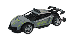 1:18 4-channel plastic Lamborghini poison high speed RC model car with 27MHZ handle remote control,with light and spray functions