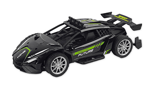 1:18 4-channel plastic Lamborghini lightning high speed RC model car with 27MHZ handle remote control,with light and spray functions