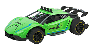1:16 4-channel plastic Lamborghini poison high speed RC model car with 2.4G gun-shaped remote control.