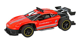 1:16 4-channel plastic Porsche911 high speed RC model car with a rear sprayer,one 2.4G square-shaped remote control.