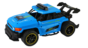 1:12 4-channel plastic Toyota FJ high speed RC model car with 2.4 G gun-shaped remote control