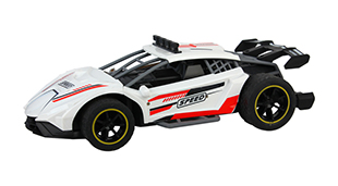 1:12 4-channel plastic Lamborghini Lightning high speed RC model car with 2.4 G gun-shaped remote control