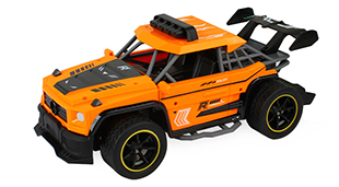 1:12  4-channel plastic Benz Big G high speed RC model car with a rear sprayer,2.4G handle shape remote control.