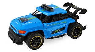 1:12  4-channel plastic Toyota FJ high speed RC model car with a rear sprayer,2.4G handle shape remote control.