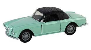 1:32 Pull back diecast Vintage BMW hardtop model car,2 open doors.