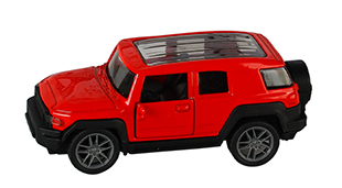 1:39Pull back die-cast Toyata FJ car,2 doors open