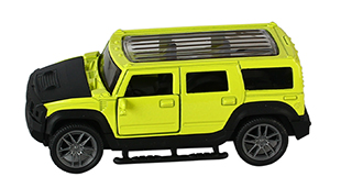 1:39Pull back die-cast Hummer car,2 doors open
